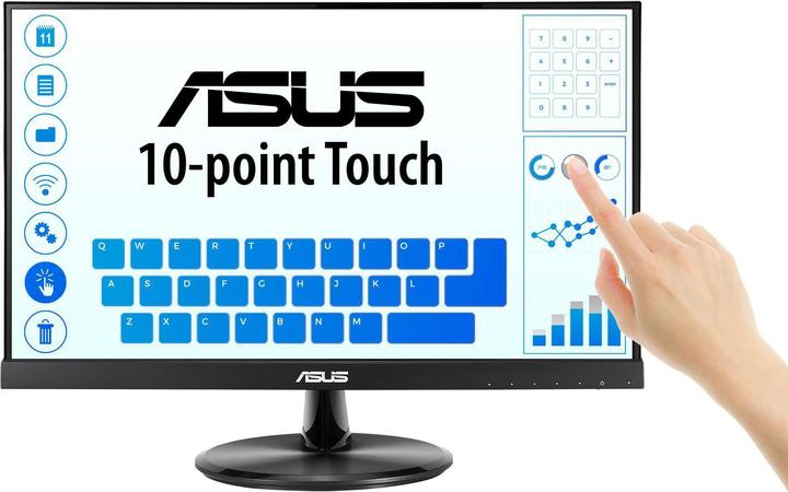 ASUS Touch LCD VT229H 21,5", Touchscreen, IPS, FHD, 1920 x 1080 Pixel, 5 ms, 250 cd (1920 x 1080 Pixel, 21.50")