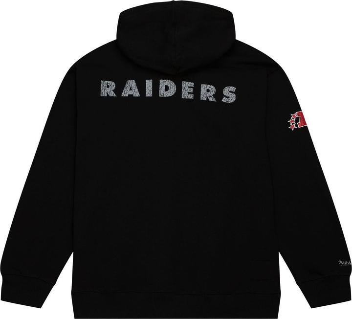 Actual product image Mitchell & Ness Fleece Hoody - NFL Oakland Raiders - S (S)