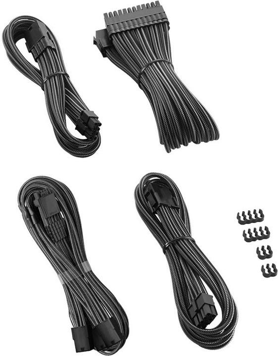 Immagine prodotto CableMod Kit di estensione del cavo Pro ModMesh 12VHPWR - carbonio (0.45 m)