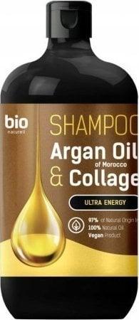 Bio Naturell Shampoo Ultra Energy Hair Shampoo Argan Oil & Colagen 946Ml (946 ml, Flüssiges Shampoo)