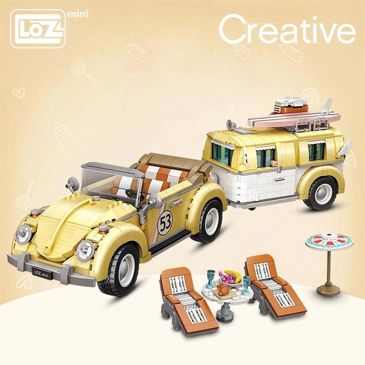 Image du produit LOZ Voiture avec camping-car