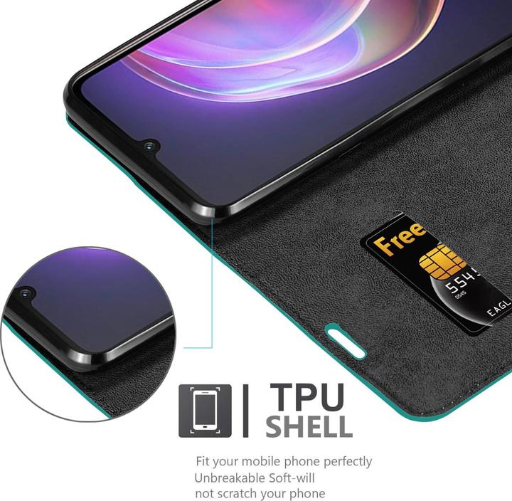 Immagine prodotto Cadorabo Libro Invis. Coperchio magnetico (Vivo V21)