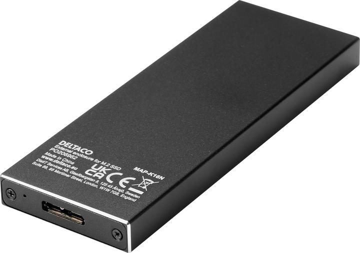 Immagine prodotto Deltaco Alloggiamento HDD M.2 esterno, B, B&M, USB 3.1 Gen 1, SATA III, nero MAP-K16N (M.2)