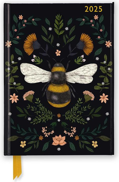 Produktbild Jade Mosinski: Bee 2025 Luxury Diary Planner - Page to View with Notes (21 x 14.8 cm, Englisch)
