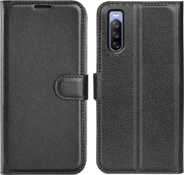Produktbild MU Classic Litchi Leder Bookcover Series (Sony Xperia 10 IV)