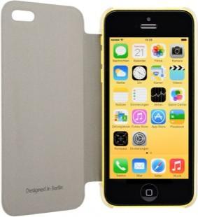 Actual product image Artwizz SmartJacket protective clip for iPhone 5C Yellow (Apple iPhone 5c)