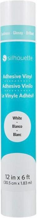 Actual product image Silhouette Vinyl film Glossy 30.5 cm White