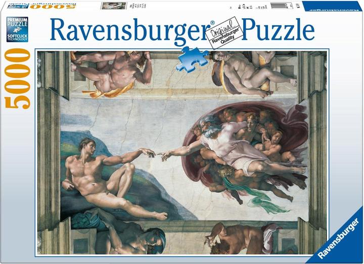 Produktbild Ravensburger Michelangelo Erschaffung Adams (5000 Teile)