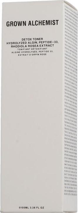 Immagine prodotto Grown Alchemist Tonico disintossicante: Algina idrolizzata, Peptide-33, Estratto di Rhodiol Rosea (Acqua tonica, 100 ml)