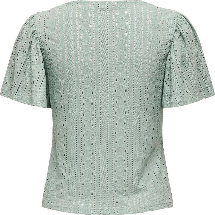 Image du produit Only Normal geschnitten Rundhals Voluminöser Armschnitt Top Top (M)