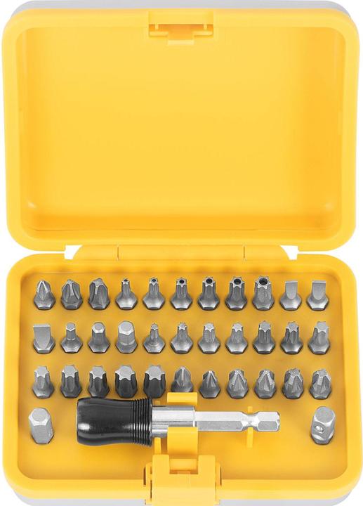 Produktbild MSW Bit Set 34-teilig Bit Satz Schraubendreher-Bit-Set Aufsatz Set Allzweck-Bit-Set