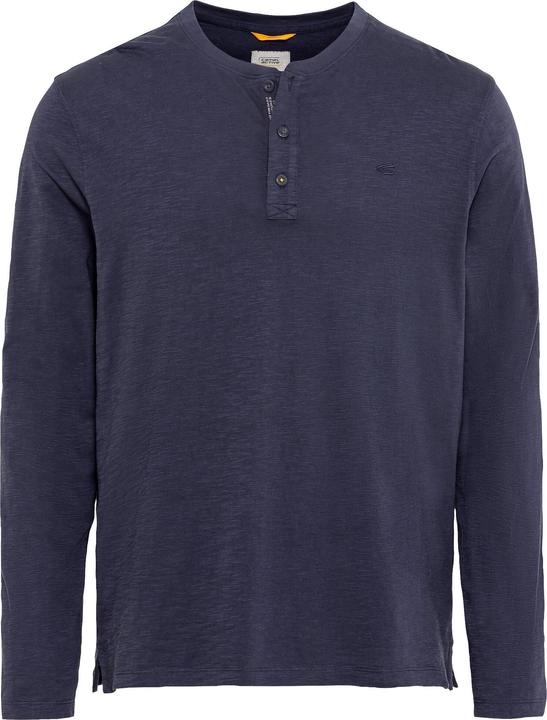 Camel Active Henleyshirt aus nachhaltigem Organic Cotton