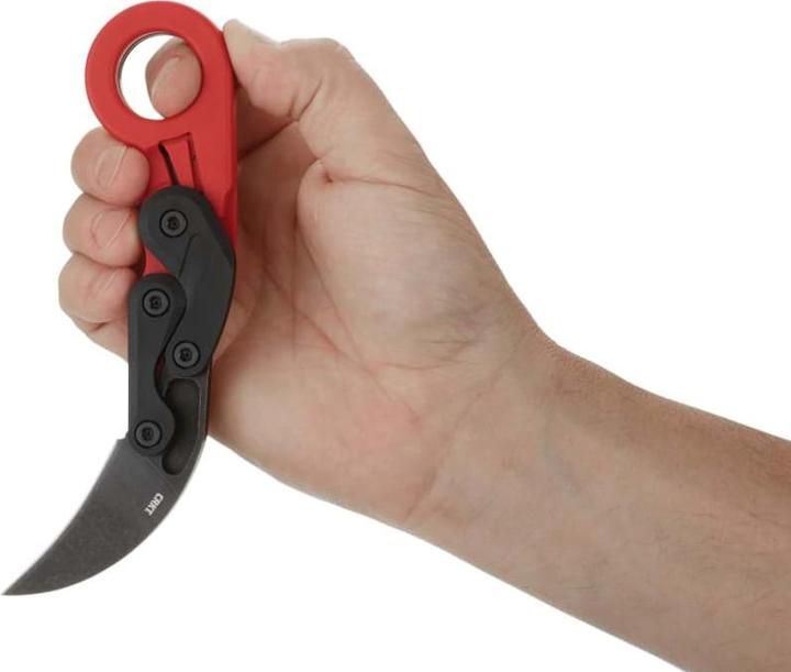 Actual product image CRKT Provoke Grivory Red