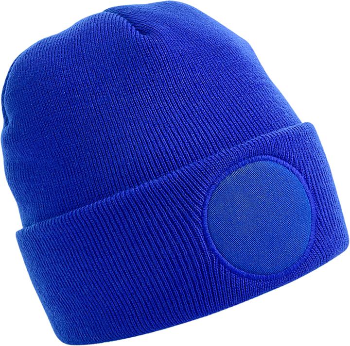Produktbild Beechfield Runder Patch Beanie (One Size)