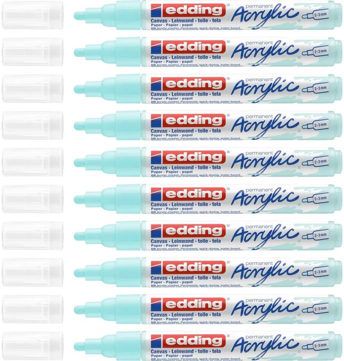 Produktbild Edding Acrylmarker 5100 Medium (Pastellblau, 3 mm, 1 x)