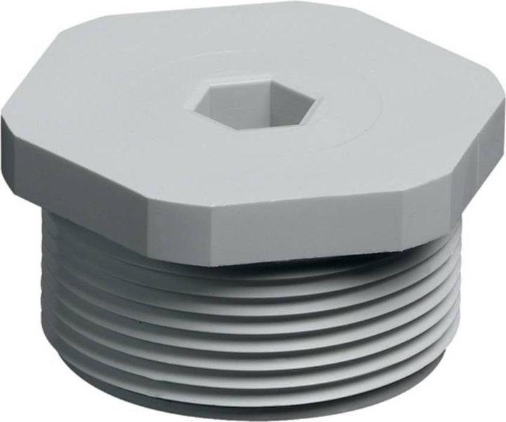 Immagine prodotto Wiska EVSGS-ORD 25 tappi a vite M25 in plastica grigio chiaro (RAL 7035) 100 pezzi. (Attrezzi)