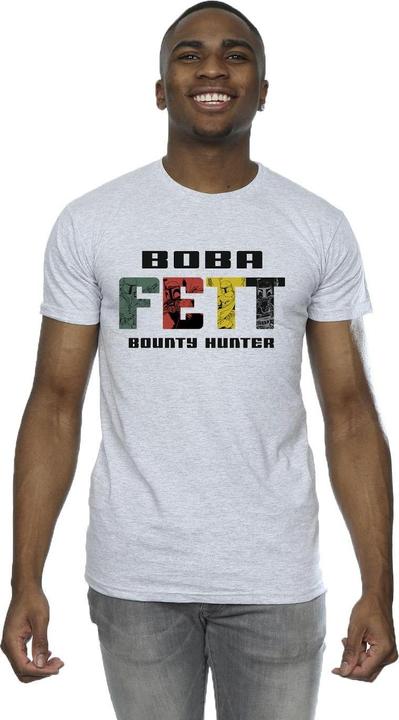 Produktbild Star Wars Boba Fett Character Logo TShirt (XL)