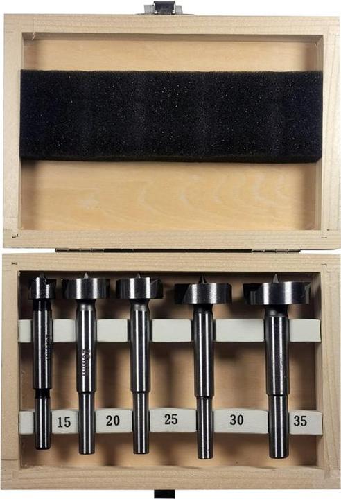 Actual product image Haushalt FORSTNER BIT SET 5PCS 15-35MM (15-35MM)
