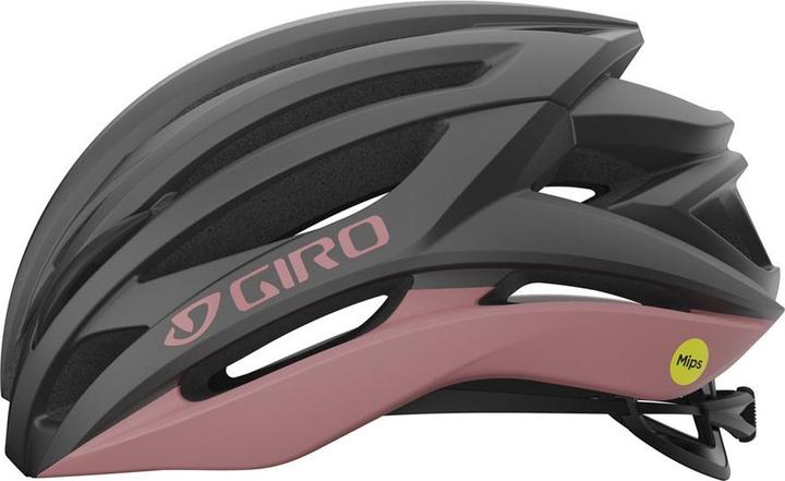 Giro Syntax Rennradhelm Metallic Coal/Dusty Rose