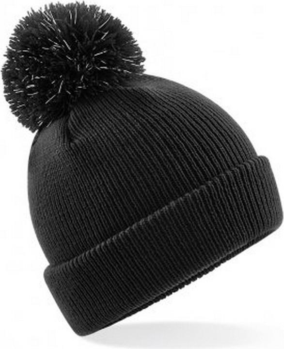 Produktbild Beechfield Reflektive Mütze Mit Bommel (One Size)