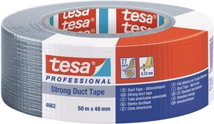 Productafbeelding tesa Betonband zilver 50m:48mm (48 mm)