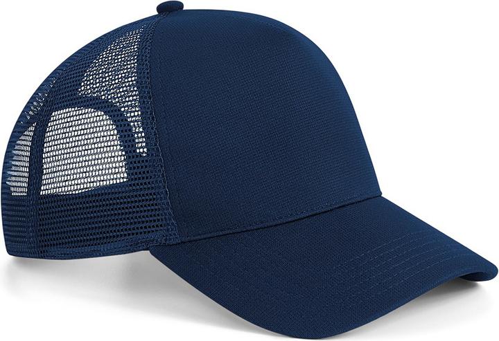 Beechfield Microknit Truckercap Mit Snapback (One Size)