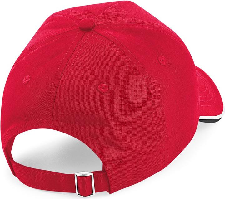 Immagine prodotto Beechfield Cappello da baseball a 5 pannelli con piping autentico (Taglia unica)