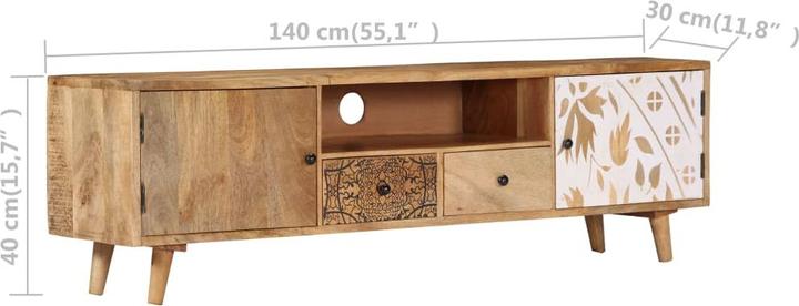 Actual product image VidaXL Frank (140 x 30 x 40 cm)