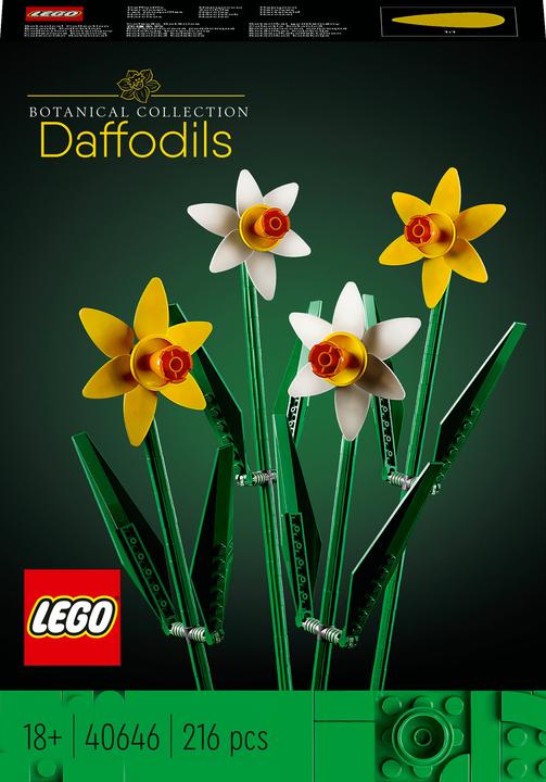 Immagine prodotto LEGO Collezione botanica - Narcisi (40646, LEGO Icons, Set LEGO rari)