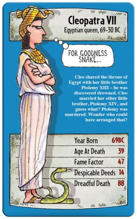 Produktbild Top Trumps Boardgame Horrible Histories - English (Englisch)
