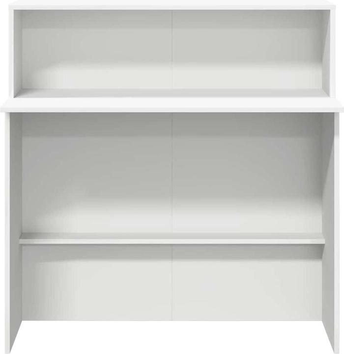 Produktbild VidaXL Empfangstheke Weiss 100x50x103,5 cm Holzwerkstoff Empfangstresen