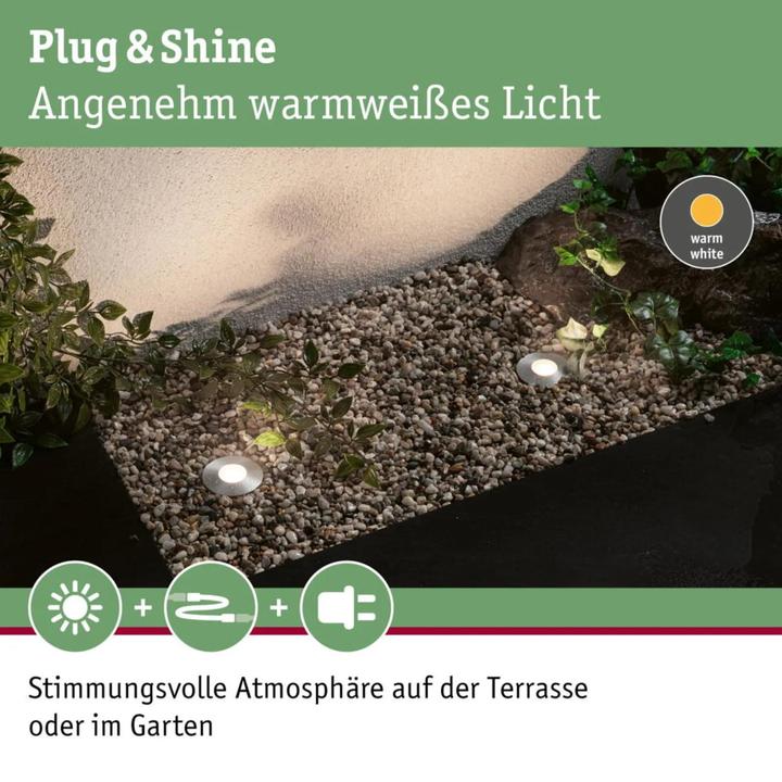 Actual product image Paulmann Plug & Shine basic set (95 lm, IP65)