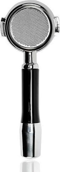 Actual product image ECM Stainless steel bottomless portafilter incl. 21g sieve