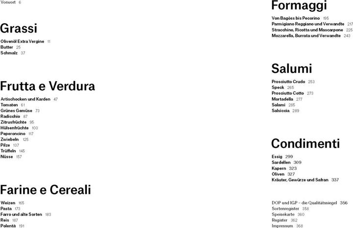 Valeurs nutritives et ingrédients Splendido. Italienische Produktkunde und Rezepte (Allemand, Mercedes Benz Benz, Yuri Gottschall, 2023)