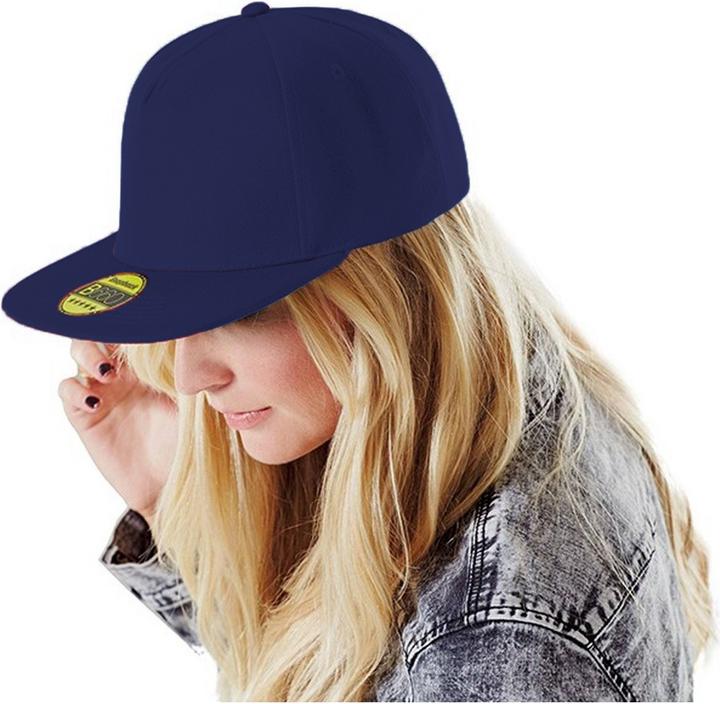 Image du produit Beechfield Casquette de baseball avec visière plate (paquet de 2) (Taille unique)