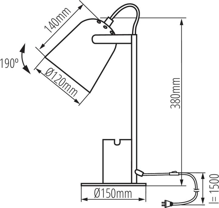 Actual product image Kanlux Raibo (E14)