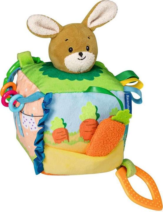Produktbild Ravensburger ministeps 4584 Spielwürfel Pelle, schmuseweicher Activity-Würfel mit Knisterfolie und