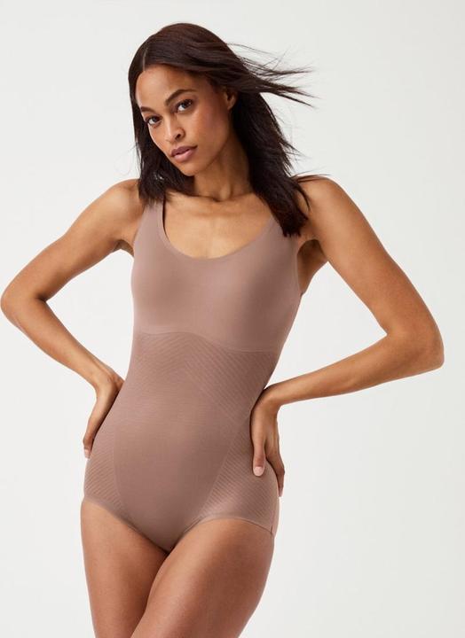 Spanx Thin Inincts 2,0 - Tank Slip Bodysuit - Grösse L - Farbcafé Au Lait (L)