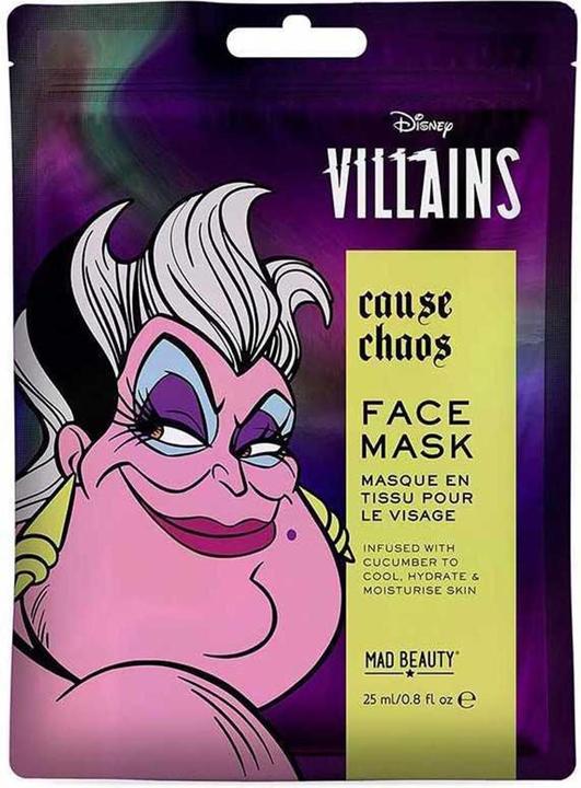 Mad Beauty Gesichtsmaske Disney Villains Ursula (25 ml) (25 ml)