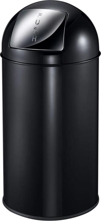 Image du produit kaiserkraft Collecteur de déchets à pousser BULLET PUSH, tôle d'acier (40 l)