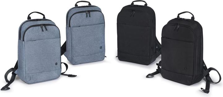Actual product image Dicota Backpack Eco Slim MOTION 13"-14.1" Blue Denim (9.29 l)