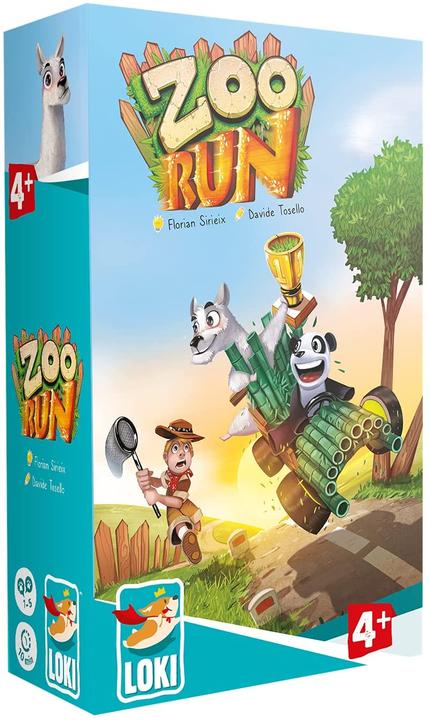 Image du produit Loki Kids 516009 - Zoo Run, jeu de société, pour 3-5 joueurs, à partir de 5 ans (Néerlandais)