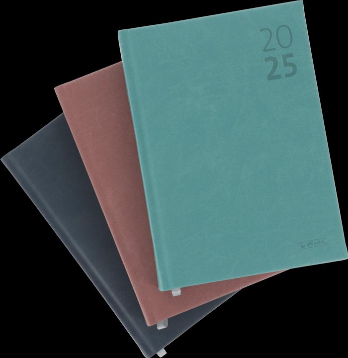 Produktbild Herlitz Timer A5 Wall 2025 3 Farben sortier 352 Seiten, 1 Tag=1 Seite (A5, Harter Einband)