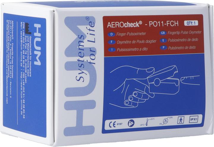 Actual product image Aerocheck Oxymètre De Pouls Hum