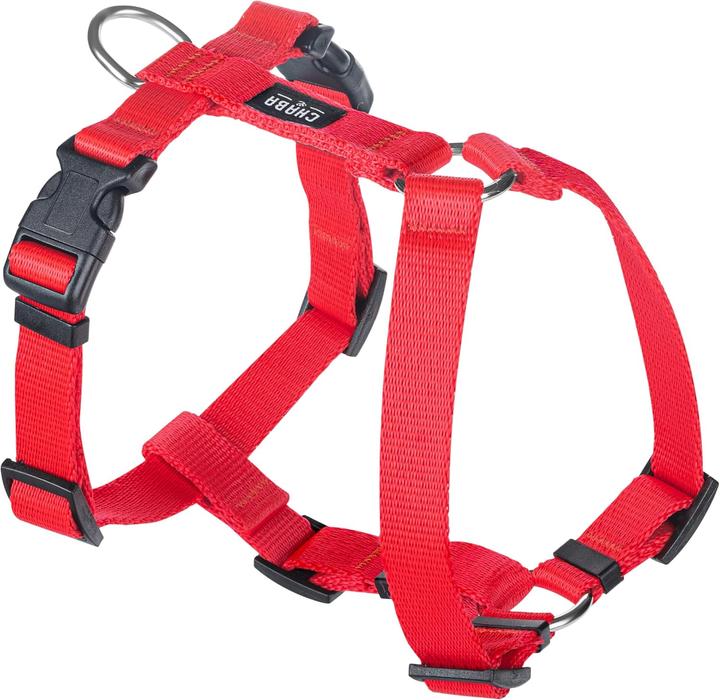 Chaba CH SZELKI GUARD M (P)25-40 (D)35-55X2CM CZERWONE 5067 (M, Cane, Generale, Passeggiare)