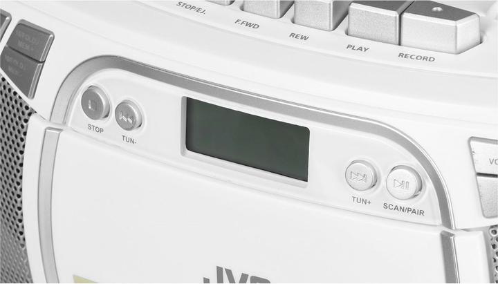 Produktbild JVC RC-E451W CD player Portable CD player White (UKW, Bluetooth)