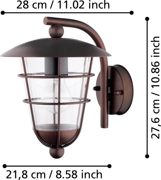 Actual product image EGLO Pulfero 1 (E27, IP44)