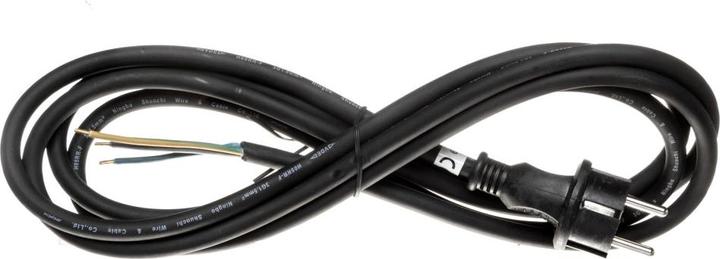Image du produit Emos Câble d'alimentation en caoutchouc 3x 1,5mm2, 3m, noir (3 m)