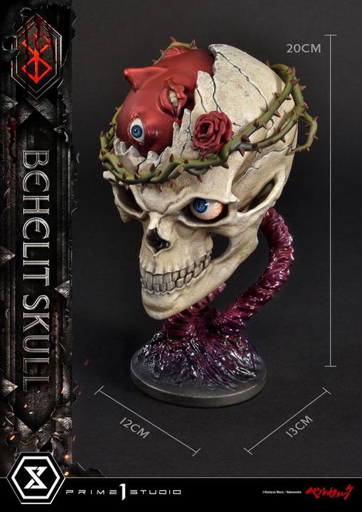 Actual product image Prime 1 Studio Berserk statuette 1/1 Life Scale Behelit Skull 20 cm