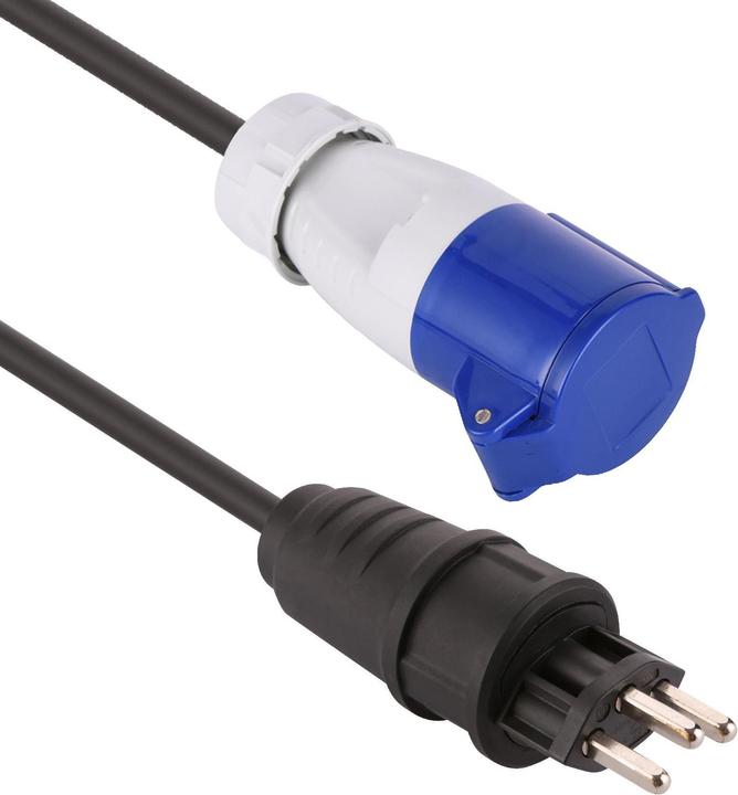 Actual product image Max Hauri Adapter cable (1.50 m, CEE 16/3)